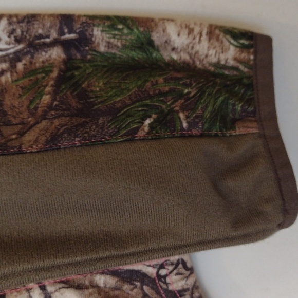 Game Winner Real Tree Felted Lightweight Fleece Camo Top size Small - Picture 11 of 12